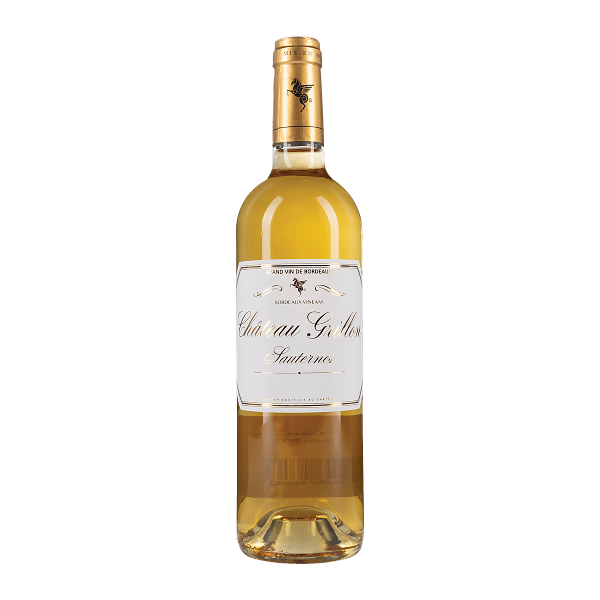 Garrafa de Château Grillon Sauternes