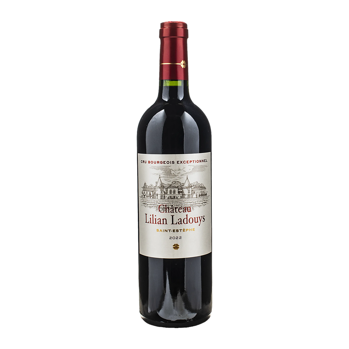 Garrafa de Château Lilian Ladouys Saint-Estèphe
