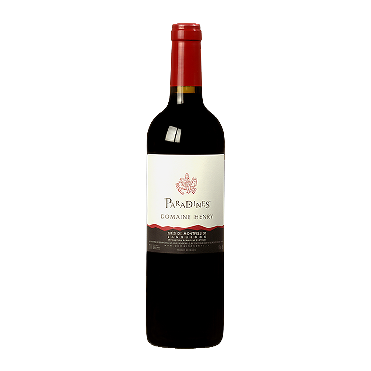 Garrafa de Paradines Grès de Montpellier, Domaine Henry