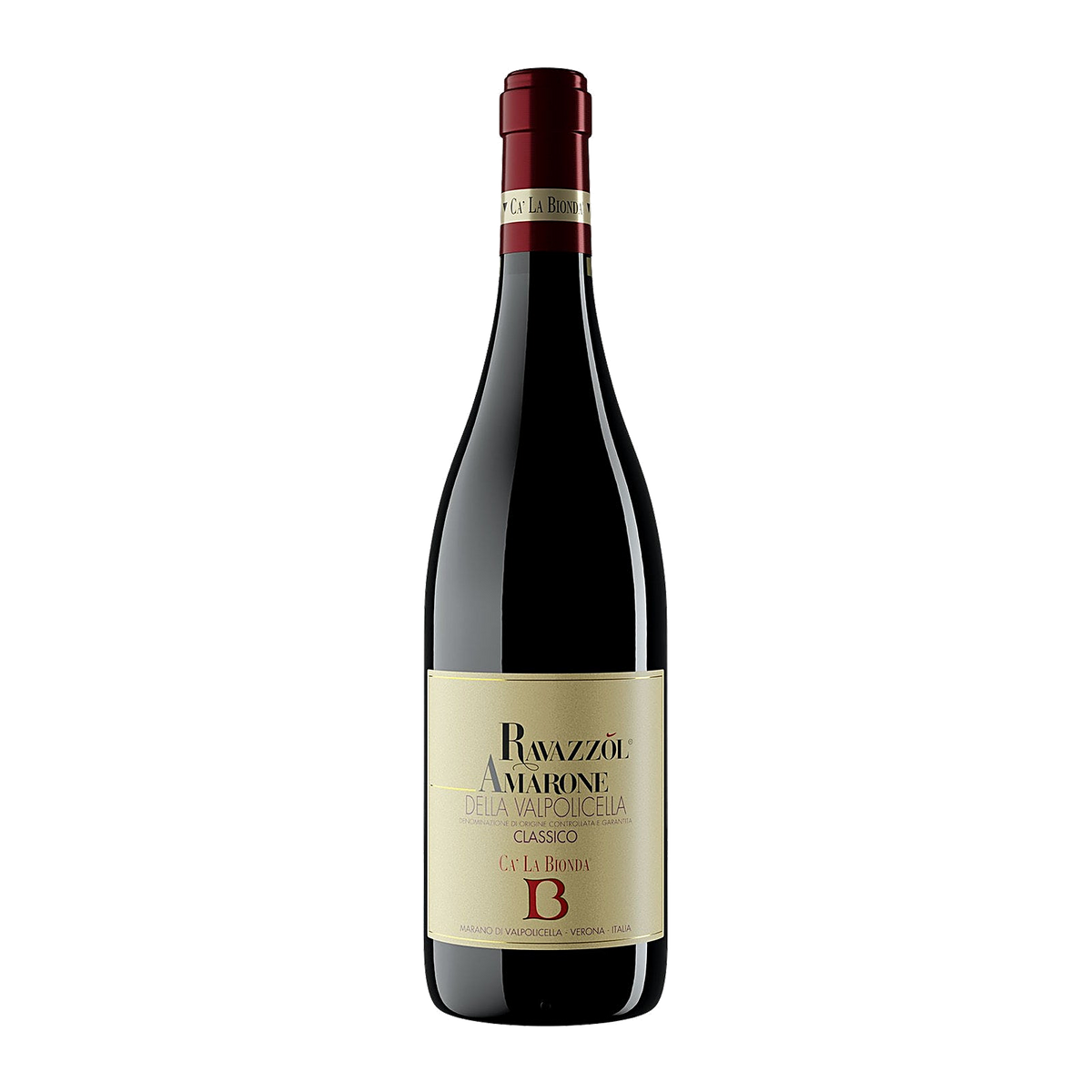Garrafa Ravazzòl Amarone della Valpolicella Classico 2012 Magnum, Ca' La Bionda