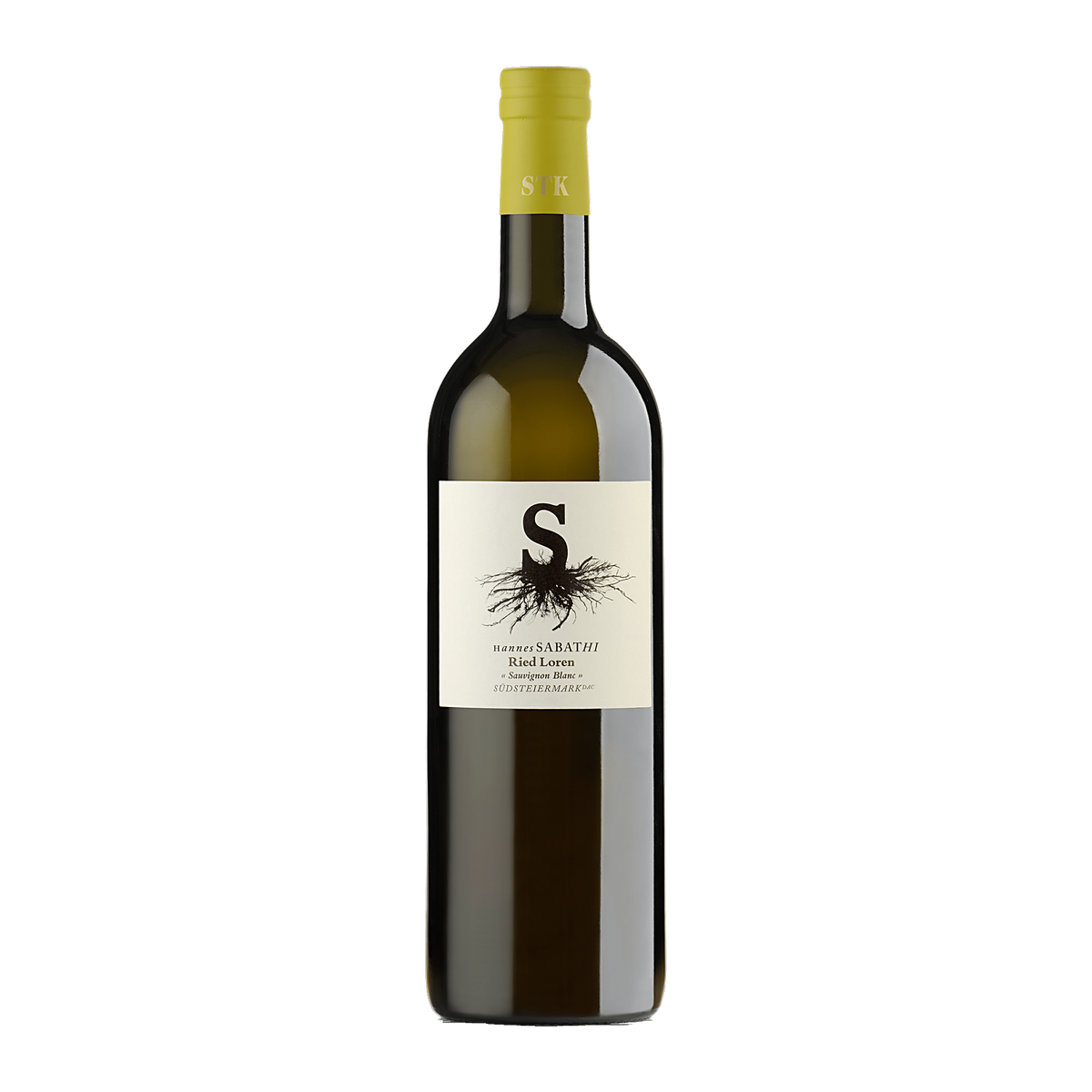 Garrafa de Ried Loren Sauvignon Blanc, Hannes Sabathi